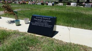 lawn plaques