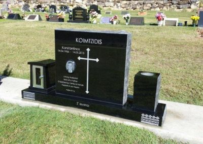 custom made granite headstones