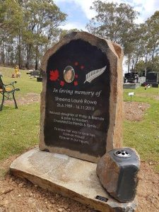 custom made granite headstones