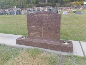 custom made granite headstones