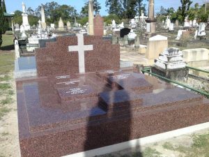 custom made granite memorials