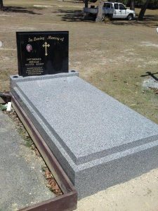custom made granite memorials
