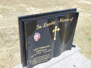 custom made granite memorials