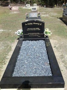 custom made granite memorials
