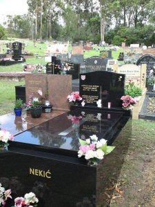 custom made granite memorials