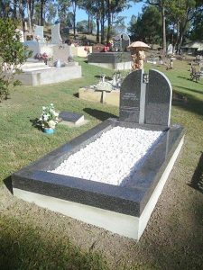 custom made granite memorials
