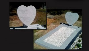 gravestones and memorials