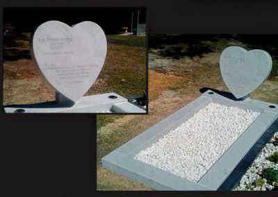 gravestones and memorials