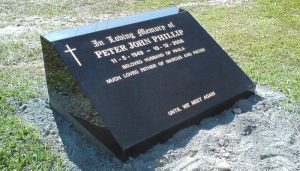 lawn plaque